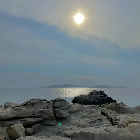 Paradisiacal With Pool And Sea View In Mykonos Villa Agios Ioannis Diakoftis