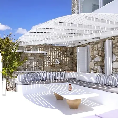 Paradisiacal With Pool And Sea View In Mykonos Vila Agios Ioannis Diakoftis