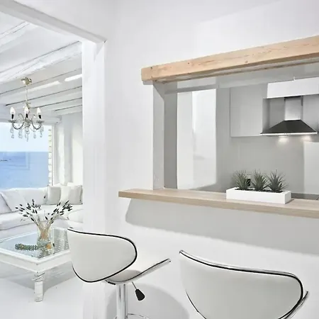 Villa Paradisiacal With Pool And Sea View In Mykonos Agios Ioannis Diakoftis