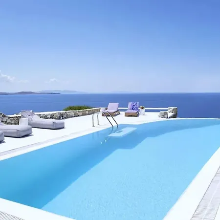 Vila Paradisiacal With Pool And Sea View In Mykonos