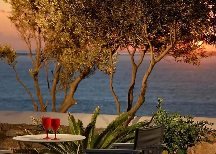 Paradisiacal With Pool And Sea View In Mykonos Villa