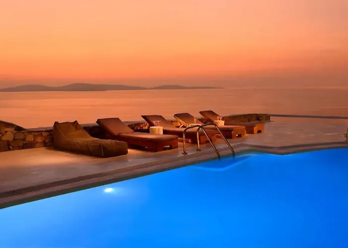 Villa Paradisiacal With Pool And Sea View In Mykonos *