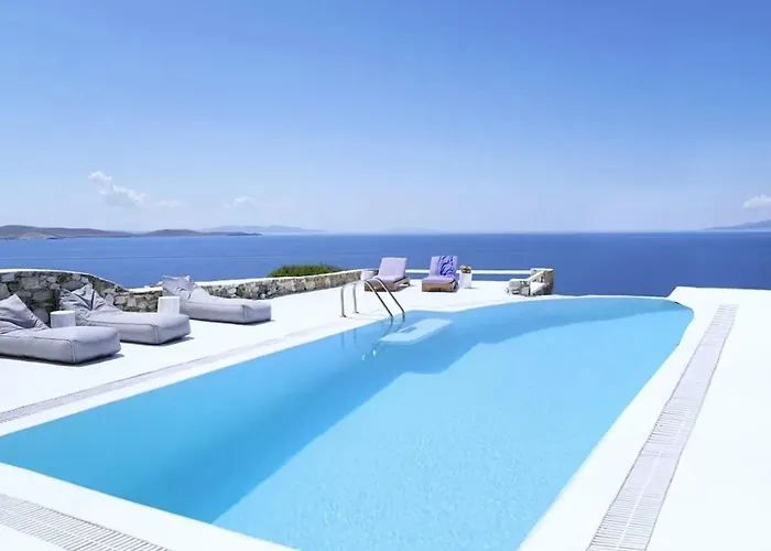 Villa Paradisiacal With Pool And Sea View In Mykonos